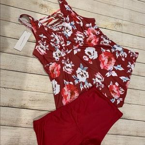 Two piece bathing suit